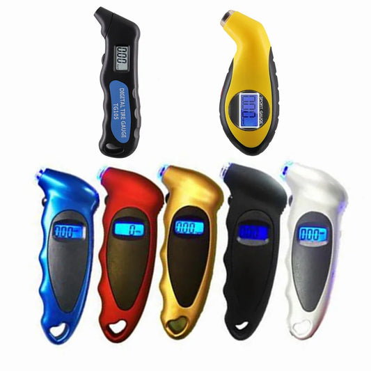 High-Precision Digital Tyre Pressure Gauge – LCD Display for Cars & Trucks