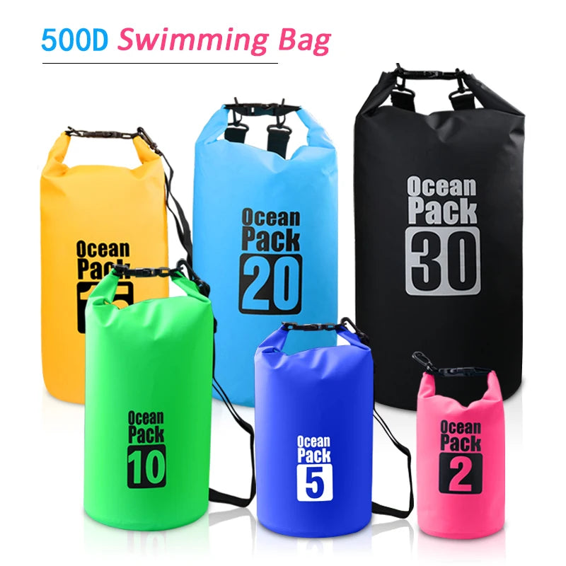 Waterproof Floating Dry Bags – Ideal for Swimming, Boating & Rafting