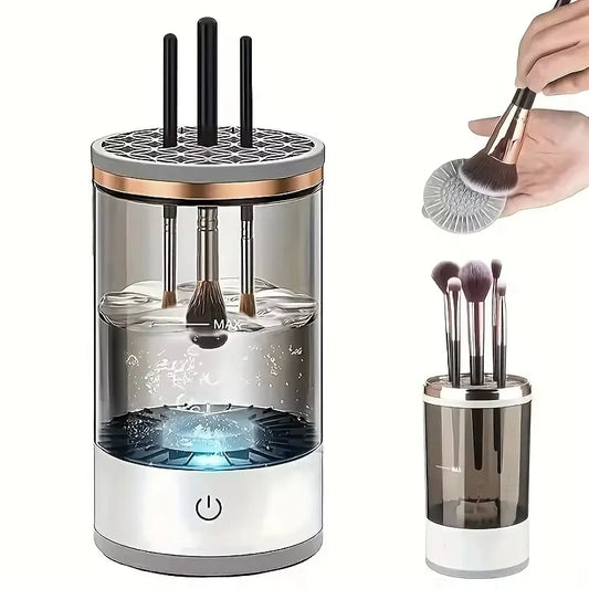 3-in-1 USB Electric Makeup Brush Cleaner, Dryer & Holder