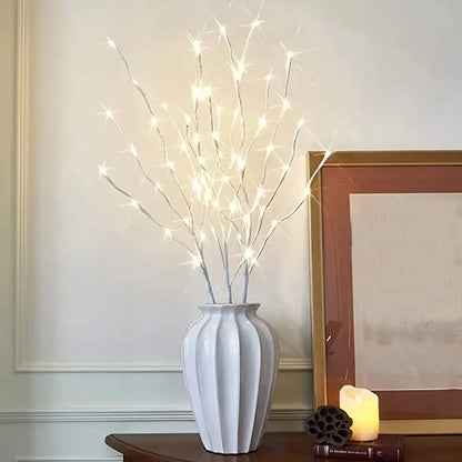 Illuminated LED Birch Twig Lights